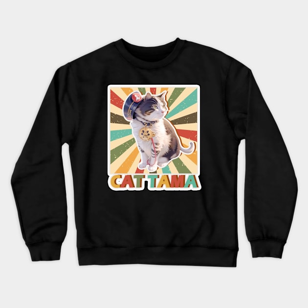 Tama Super Station Master Crewneck Sweatshirt by LycheeDesign